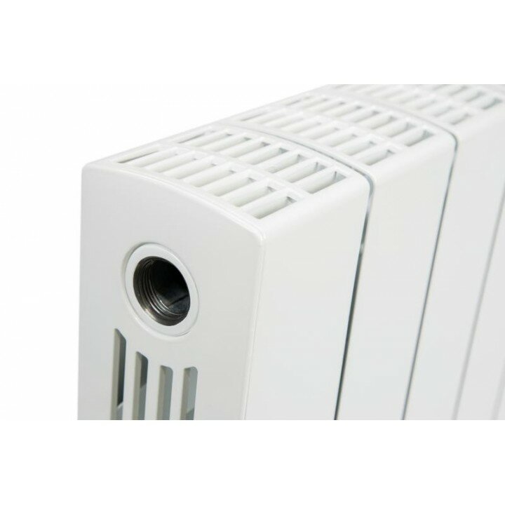 Биметаллический радиатор Rifar SUPReMO 500 - 9 секций боковое подключение