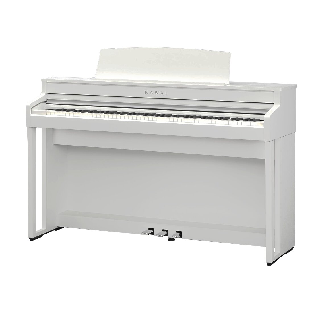 KAWAI CA59W цифр. пианино, механика GFC, OLED дисплей, 44 тембра, 50 ВТ x 2, цвет белый матовый