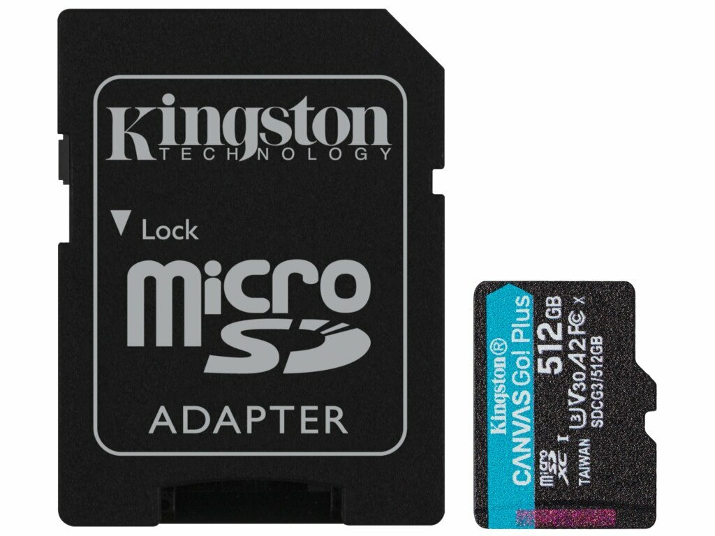 Карта памяти Kingston Canvas Go! Plus microSD