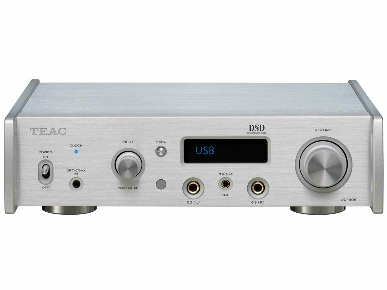 ЦАП с усилителем для наушников TEAC UD-505-X Silver