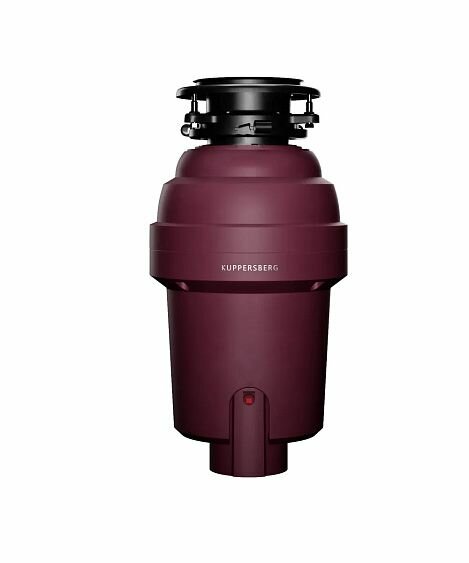 Измельчитель пищевых отходов KUPPERSBERG WS 750 V бордовый