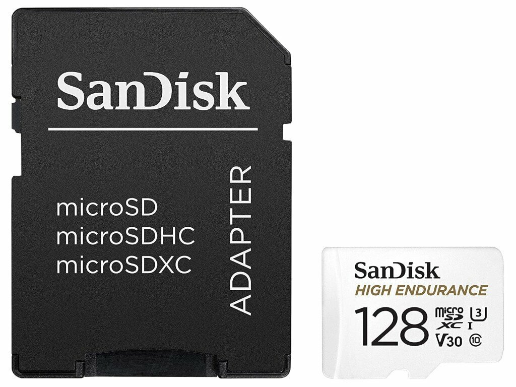 Карта памяти SanDisk High Endurance microSDXC Class 10