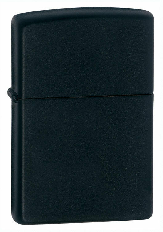 Зажигалка Zippo с покрытием Black Matte (218)