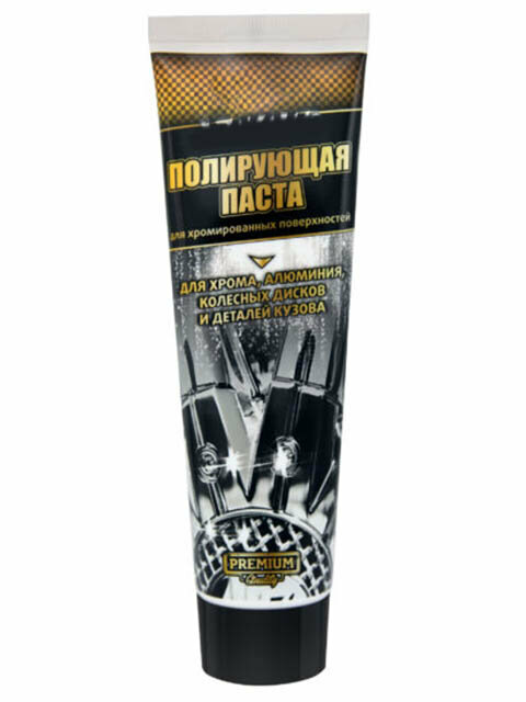 Полироль хрома Golden Snail Паста 100ml GS 4006