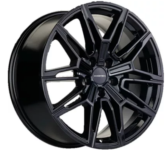 Колесный Диск Khomen Wheels KHW1904 (3/4/5/6 series) 8,5x19 5x112 D66,6 ET30 Black