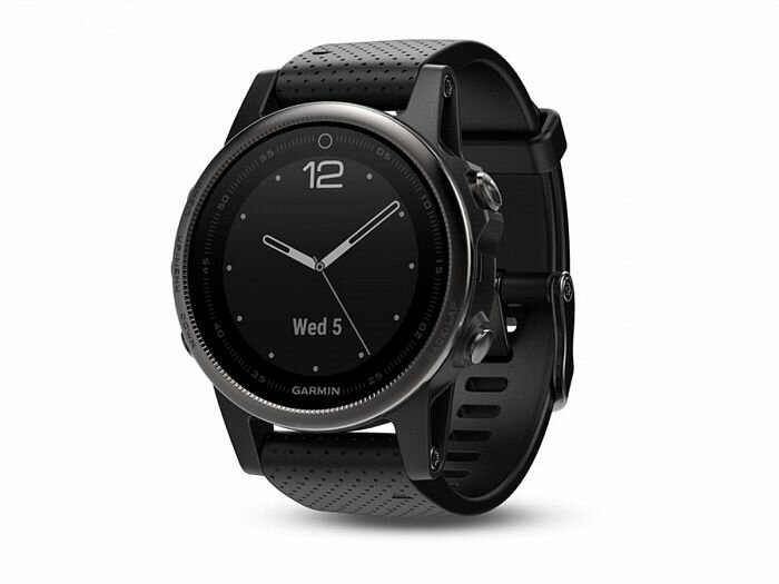 Часы GARMIN Fenix 5S Sapphire (Black) (Часы GARMIN fenix 5S Sapphire BlackGPS (010-01685-11))