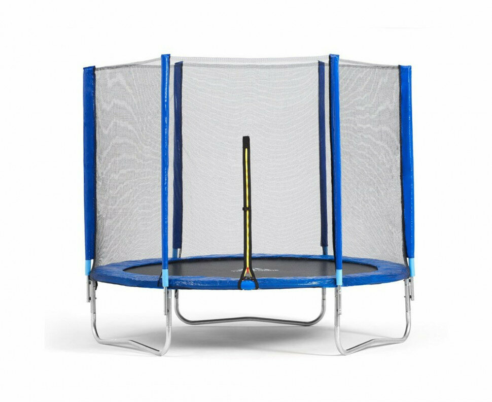 Батуты с сеткой DFC Батут с сеткой DFC Trampoline Fitness 12 ft blue