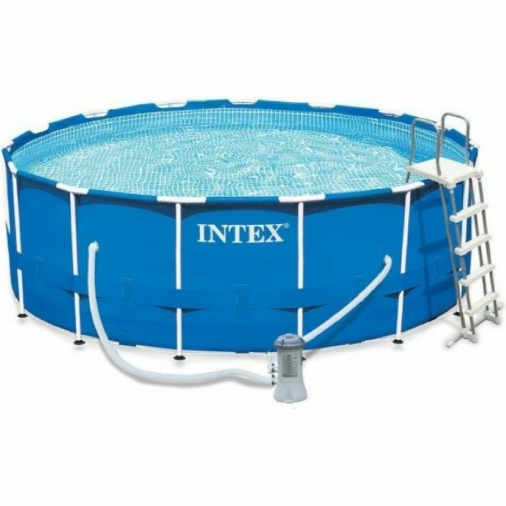 Каркасный бассейн Intex Metal Frame 457х122 см, 16805 л 28242