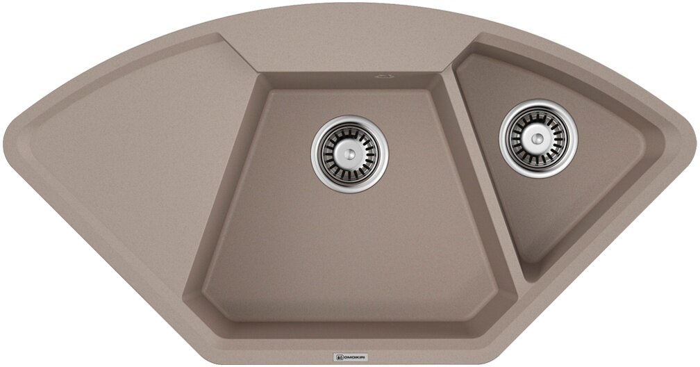 Мойка кухонная Omoikiri Yonaka 98-C-SA 4993717 Artgranit, бежевый OMOIKIRI YONAKA