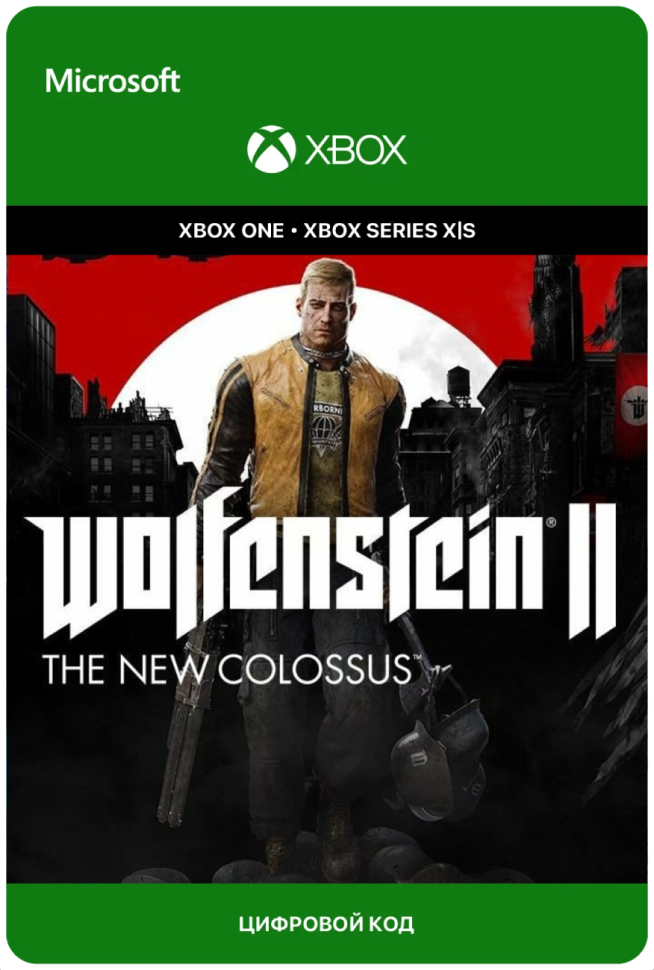 Игра Wolfenstein II: The New Colossus для Xbox One/Series X|S (Турция) русский перевод электронный ключ
