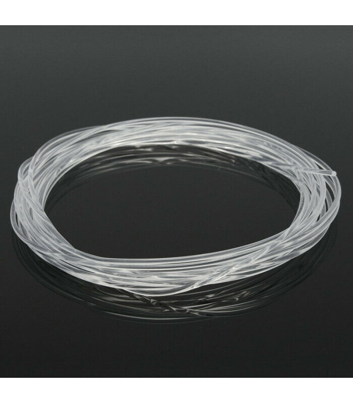 Световой опто волоконнный кабель бокового свечения в прозрачной трубке ,яркий, d 2мм Катушка 100 метров - фотография № 4