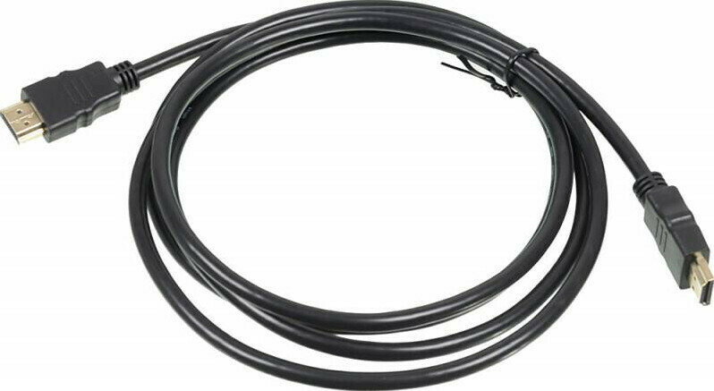 Видео-кабель Кабель аудио-видео HDMI (m)/HDMI (m) 2м. Позолоченные контакты черный