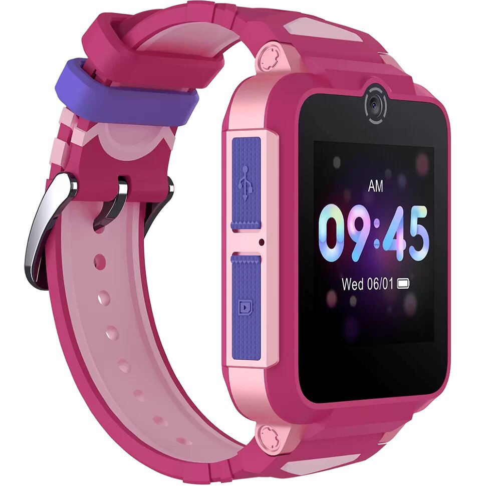 Умные часы детские TCL MOVETIME Family Watch 2 Розовые MT42X_Sakura Pink