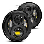 LED фары Нива, УАЗ - Black Edition - изображение