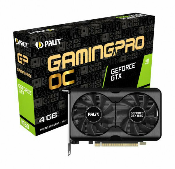 Видеокарта PCIE16 GTX1650 4GB GDDR6 PA-GTX1650 GP OC 4G PALIT NE61650S1BG1-1175A