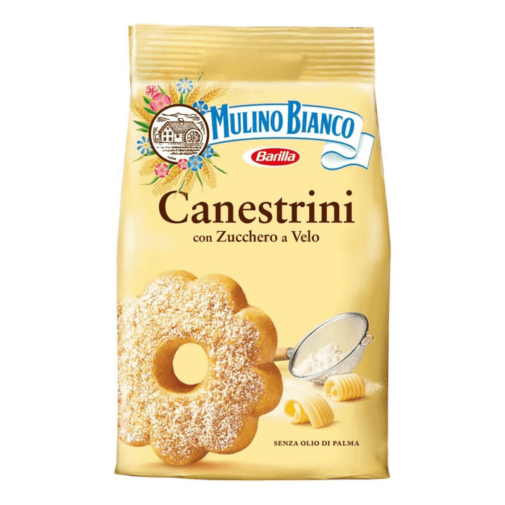 Mulino Bianco Печенье песочное Canestrini, 200 г, 12 уп - фотография № 2