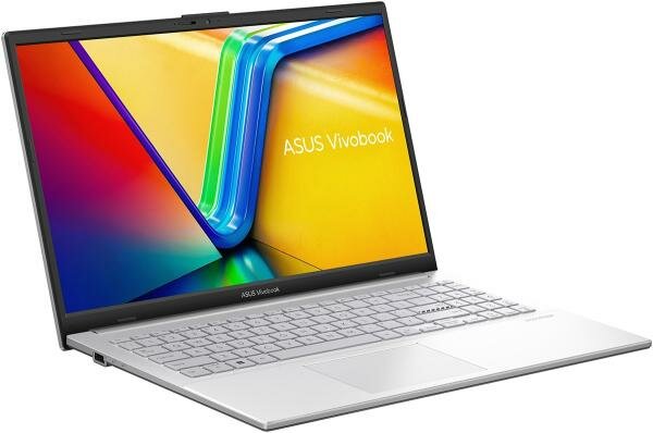 Ноутбук ASUS VivoBook Go 15 E1504GA-BQ527 90NB0ZT1-M00VB0 (15.6" N-Series N100 8Gb/ SSD 256Gb UHD Graphics) Серебристый