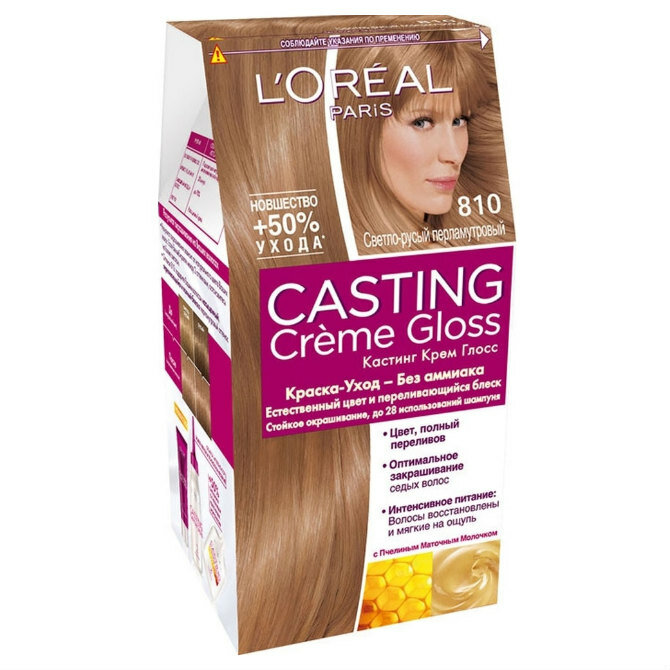 L'Oreal Paris Casting Creme Gloss стойкая краска-уход для волос