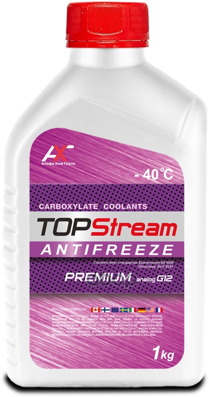 фото Антифриз Topstream Premium G12 1 Л TOPStream арт. ats00001