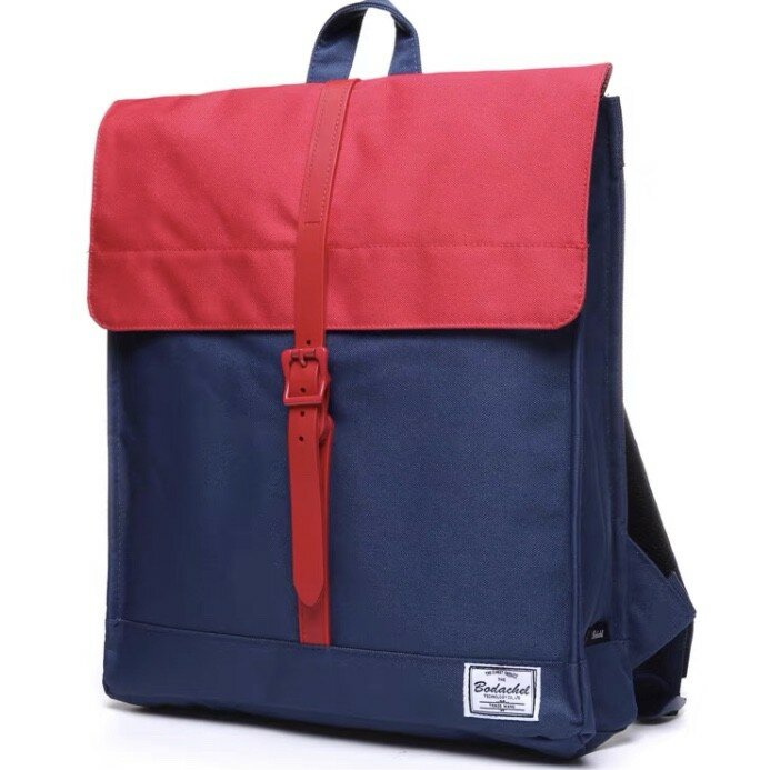 фото Рюкзак Bodachel BS08-17, синий/красный, 14"