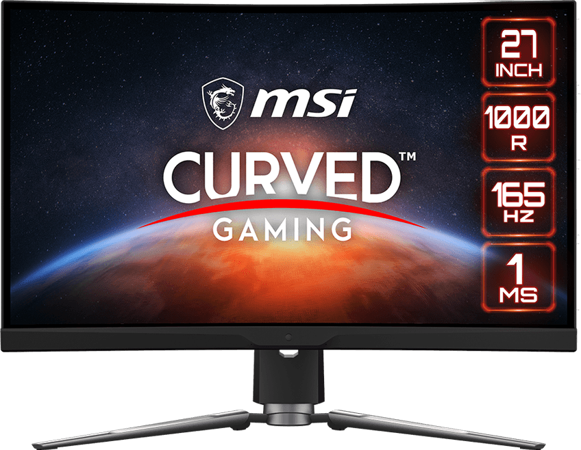 Монитор MSI 27" MPG ARTYMIS 273CQR 2560x1440 VA 165Гц 1ms Curved FreeSync HDMI DisplayPort USB-C