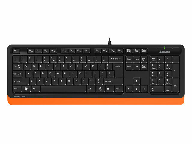 Клавиатура A4Tech Fstyler FK10 Orange-Black USB