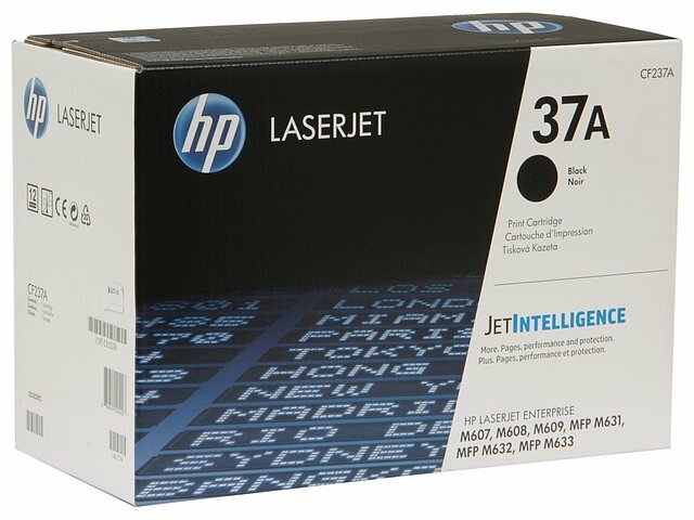Картридж HP 37A (черный)