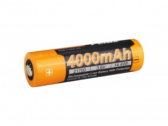 Fenix Аккумулятор Fenix ARB-L21-4000P 21700 Li-ion 4000 mAh