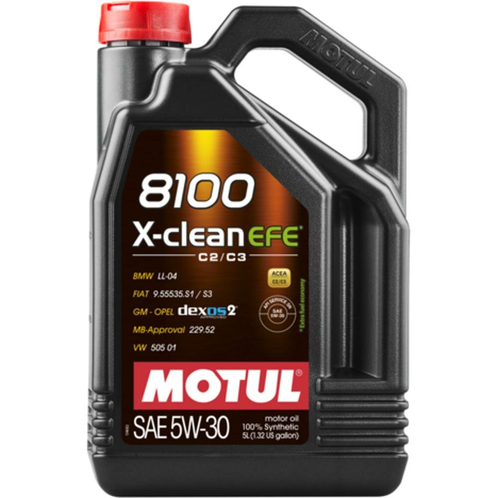   Motul 8100 X-Clean EFE 5W30 5