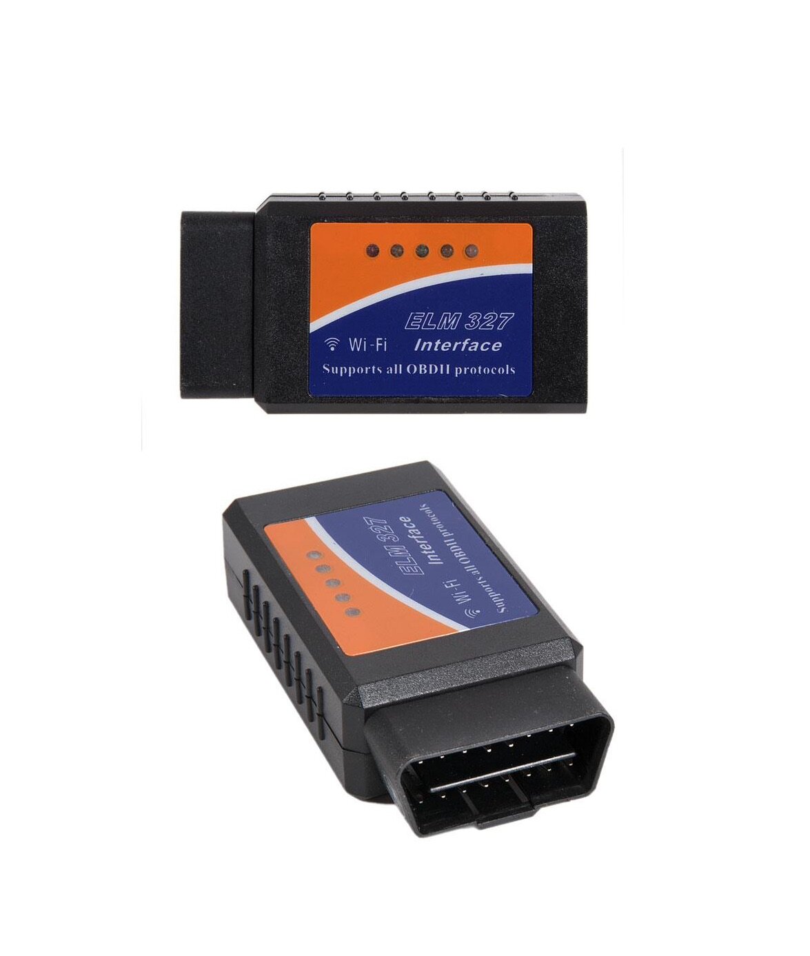 Автосканер ELM327 obd2 для диагностики автомобиля ELM327 wi fi v.1.5, приставка к ноутбуку / телефону