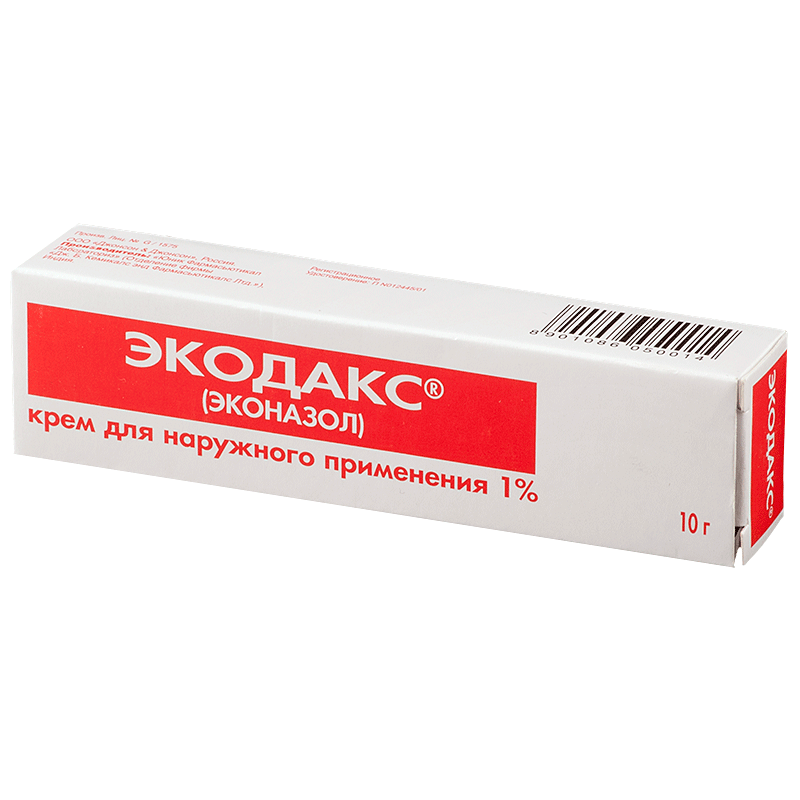 Экодакс крем 1% туба ал 10г N1