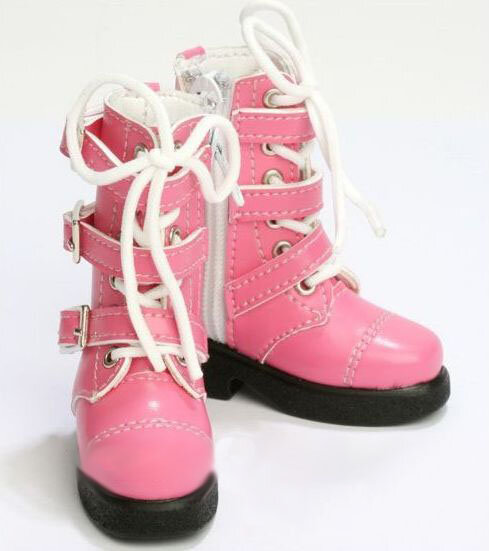 Iplehouse Boots IHS_S16 Pink (Ботинки розовые для кукол Иплхаус 45 см)