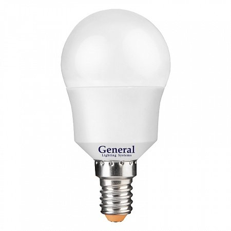 General lamp 640800 Лампа GLDEN-G45F-7-230-E14-6500 1 шт.