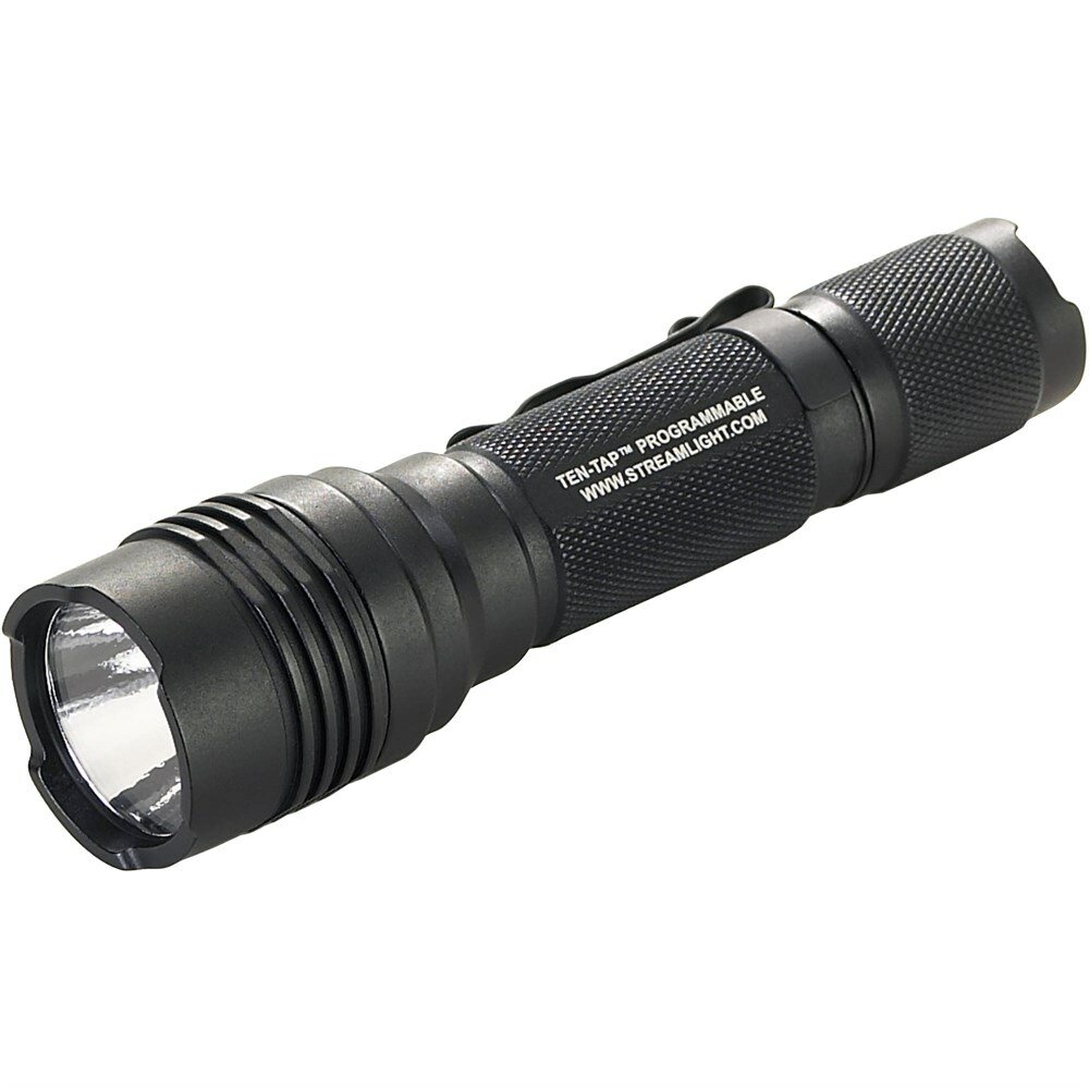 Фонарь Streamlight (Стримлайт) ProTac HL with Wtite LED. Includes 2 CR123A lithium batteries and holster. Black