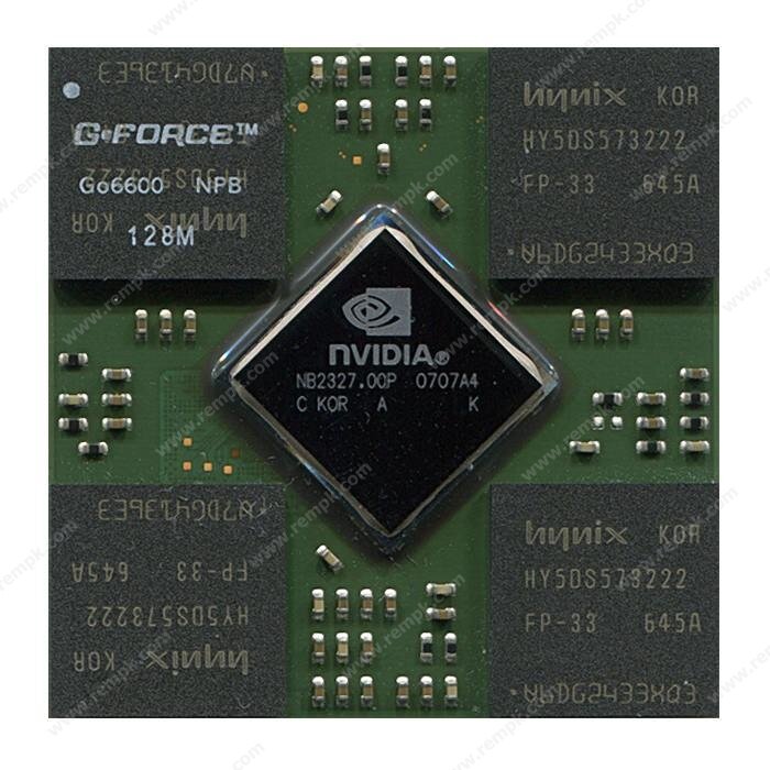 Видеочип nVidia GeForce Go-6600M новый [GF-GO6600-A4]