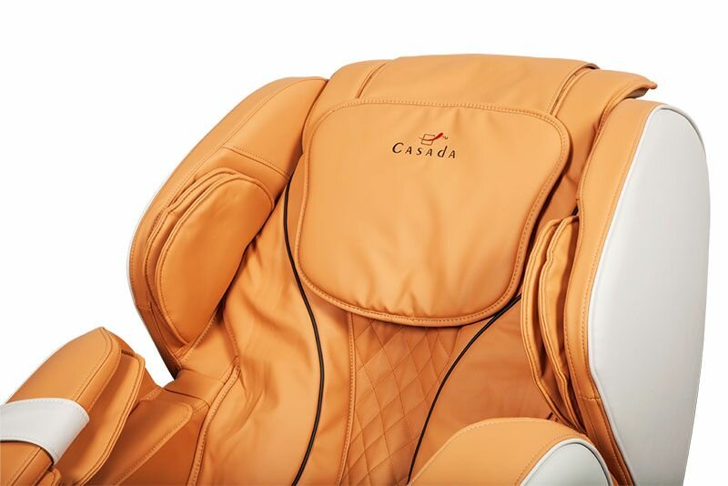 Массажное кресло CASADA BetaSonic 2 (БетаСоник) оранжевый - фотография № 4