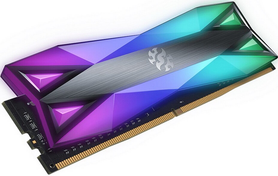 Оперативная память для компьютера ADATA XPG Spectrix D60G RGB DIMM 8Gb DDR4 4133 MHz AX4U41338G19J-ST60