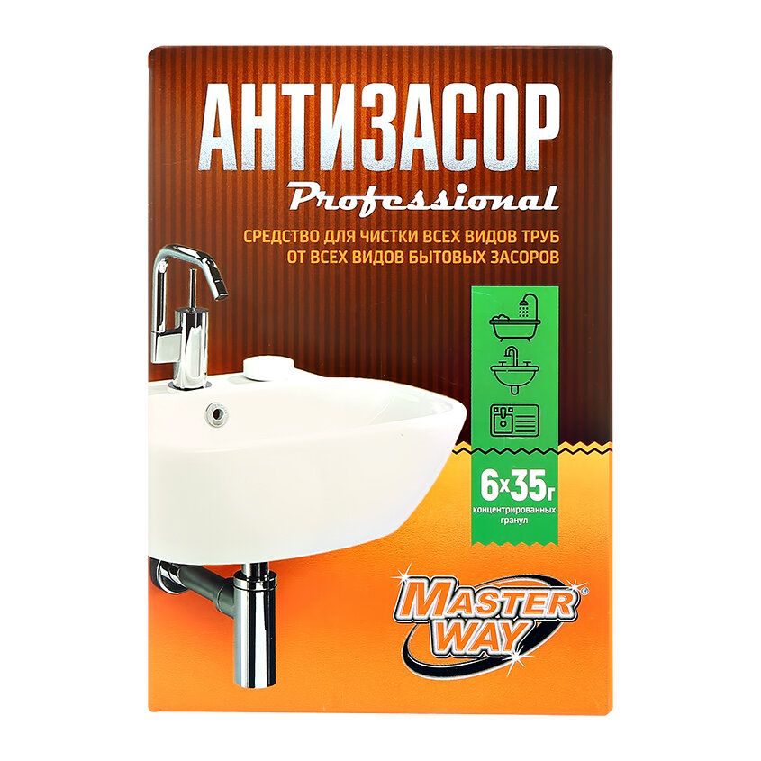 фото Средство для удаления засоров `любо дело` (6 стиков)