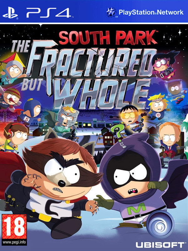 PlayStation Игра South Park: The Fractured but Whole (русские субтитры) (PS4)