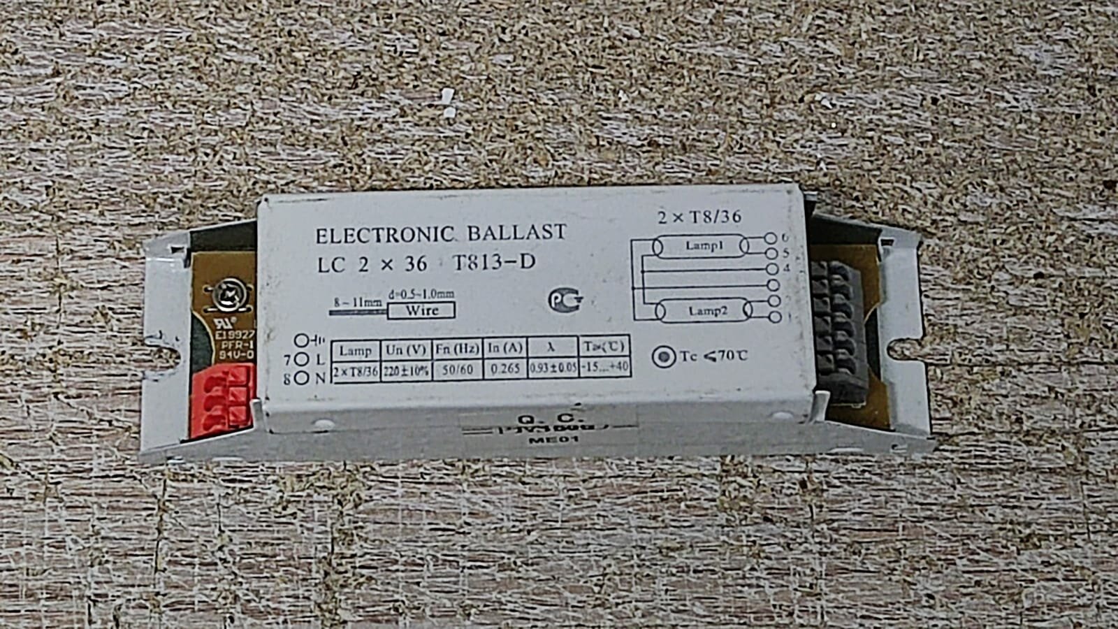 Балласт электронный ЭПРА 2х36 LC Т813-D