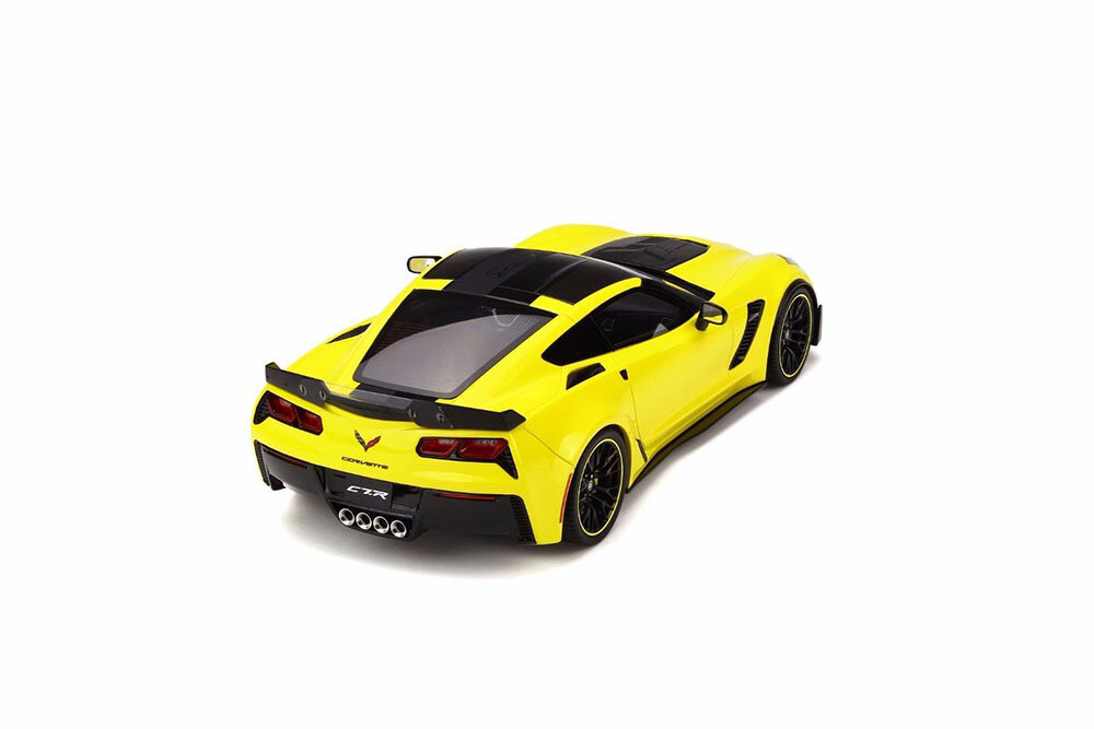 CHEVROLET CORVETTE C7R EDITION 2016 YELLOW/BLACK LIMITED EDITION 999 PCS. - фотография № 7