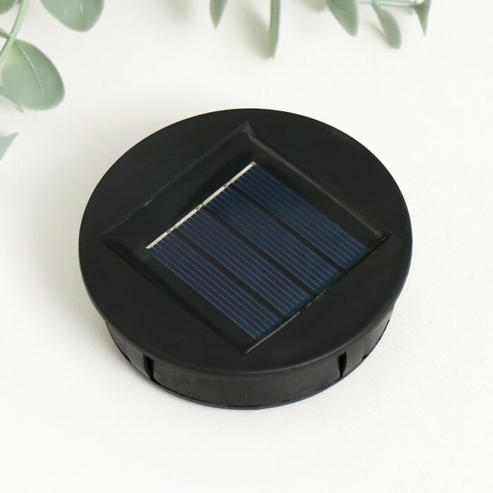 Основание для светильника, сувенира от солнечной батареи 8х8х2 см - фотография № 1