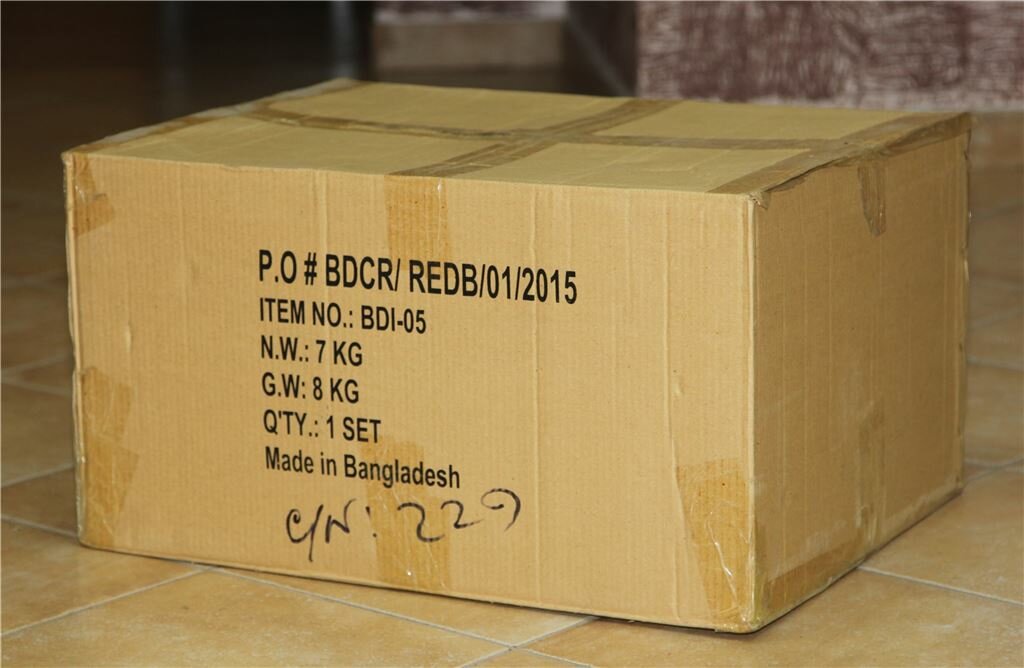 Комплект из 3-х плетеных корзин RB BDI-05 Джут - фотография № 4