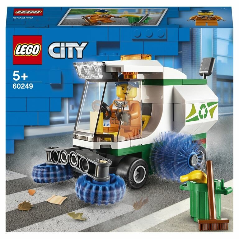 LEGO City Конструктор Машина для очистки улиц, 60249