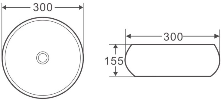 Раковина BelBagno BB1114 накладная - фотография № 3