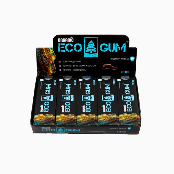 Эко-жвачка "ECO GUM" STEAM 5 гр.