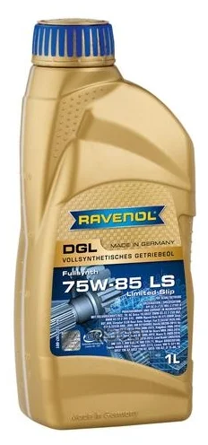 Масло Трансмиссионное Sls 75w-140 1л Gl-5+Ls (Синтетика) Ravenol арт. 1221110001