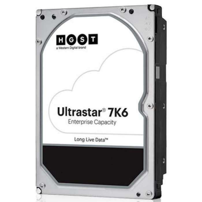 Жесткий диск Western Digital Ultrastar DC HС310 HDD 3.5" SATA 6Tb, 7200rpm, 256MB buffer, 512e (HUS726T6TALE6L4 HGST), 1 year