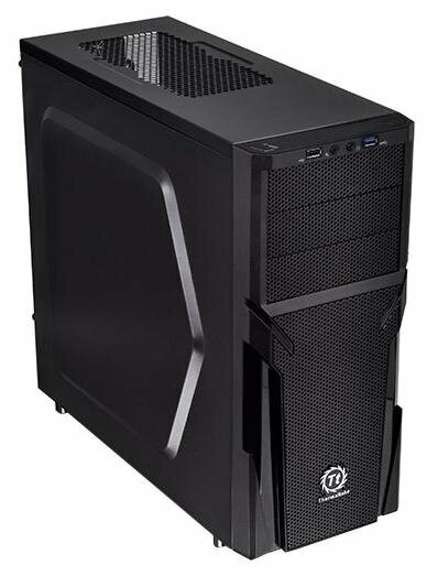 Компьютерный корпус Thermaltake Case Tt Versa H21 Midi Tower без БП, черный (CA-1B2-00M1NN-00)