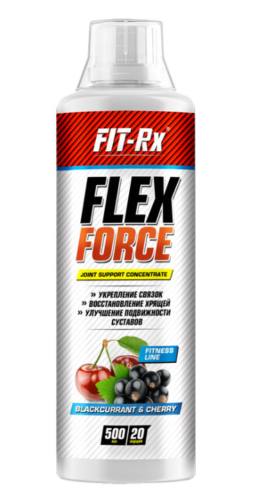 FIT- Rx Flex Force концентрат чёрная смородина и вишня 500 мл